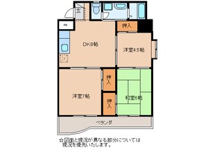 中津駅 徒歩10分 3階の物件間取画像